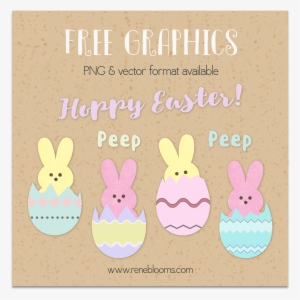 Easter Peeps Free Graphics Vector - Domestic Rabbit