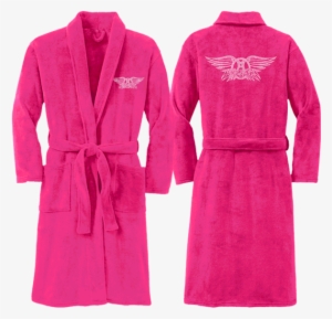 Bling Wings Logo Plush Robe - Kiss Robe Plush