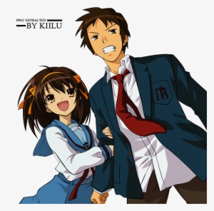 Another Picture With Haruhi - Melancholy Of Haruhi Suzumiya