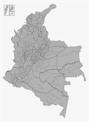 Mapa De Colombia - Rural Regions Of Colombia
