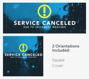 Views - - Church Services Cancelled Due To Weather