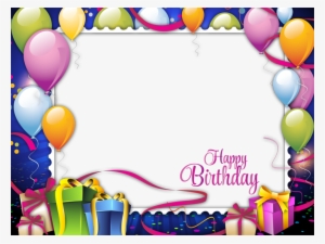 Birthday Frame - Frames Happy Birthday Png