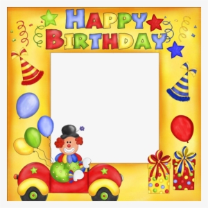 Birthday Frames Create Cute Wishes Photo Frame With - Birthday Wishes With Photo And Name