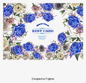 Exquisite Flower Pattern Vector Border Design Free - Pretty Colorful Poppies Flower Twin Duvet