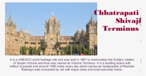 130 Years Of Indian Railways Iconic Station - Chhatrapati Shivaji Statue