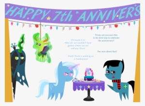 Sketchmcreations, Banner, Cake, Changedling, Changeling, - Anniversary