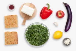 Seared Halloumi Sandwiches On Focaccia With Roasted - Bird's Eye Chili