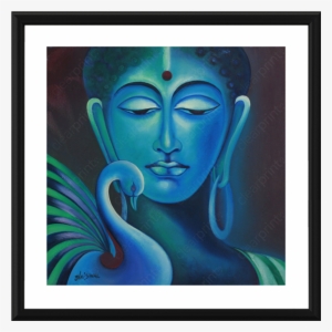 Abstract Art Photo Frame - Spiritual Piece Of Art