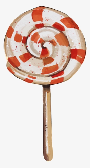 Red And White Watercolor Hand-painted Candy Transparent - Happy Halloween Throw Blanket