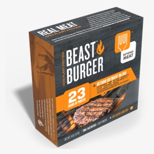 Here's A Raritya Veggie Burger That's Moist And Dense - Beyond Meat Beast Burger