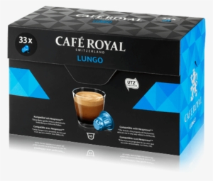 Lungo 33 Capsules - Cafe Royal Capsulas Nespresso