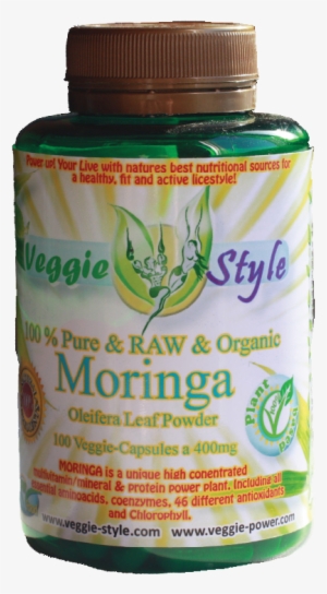 Veggie Style Vegan Supplement Moringa Olifeira Powder - Maca