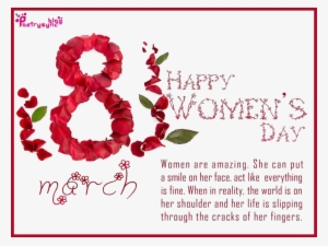 8 March Png Image Hd - International Womens Day 2017
