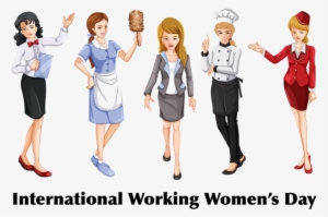 International Working Women&day - Womens Day Png Cartoon