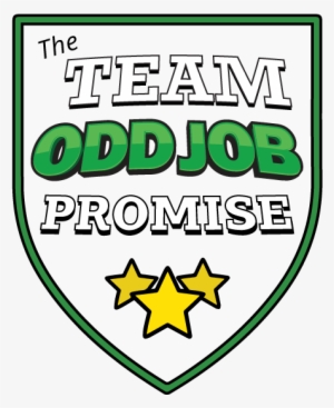 The Team Odd Job Promise - Art Print: Pop Ink - Csa Images' Shirt, 42x14in.