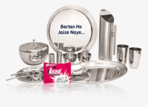 Dishwash Bar Utensils - Stainless Steel Dinner Set