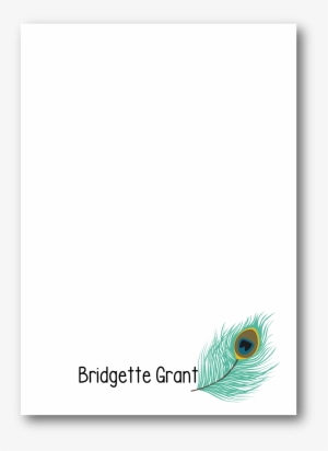 Peacock Feather - Stationery