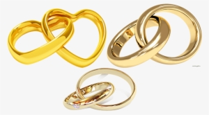 Golden Wedding Ring Free Png Download Best High Quality - Gold Wedding Rings Png