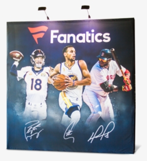 Stretch Fabric Display That Adheres With Velcro Strips - Stephen Curry 2015-16 Action Sports