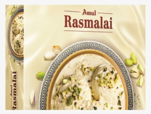 Rasmalai 500gms - Amul - Amul Frozen Rasmalai 500gm