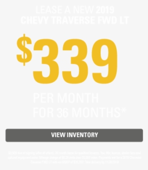 Chevy Traverse Bonus Tags - Markquart Motors