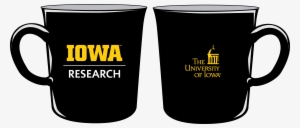 Mug With Block Iowa Lockup And Ui Logo On Other Side - University Of Iowa
