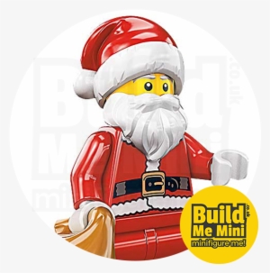 Zoom Images - Lego Santa Claus Minifigure