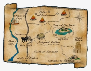 Map Of The Underworld - Son Of Neptune Camp Jupiter