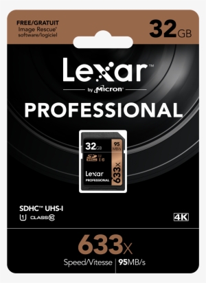 Lightbox Moreview - Lexar 64gb Professional 633x Sdxc 64gb Sdxc Uhs-i Class