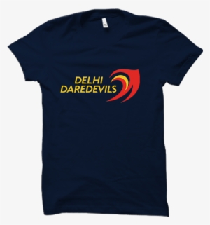 Ipl 02 N- Delhi Daredevils Half Sleeve Navy Blue - Mili To Best Nahi To Next T Shirt