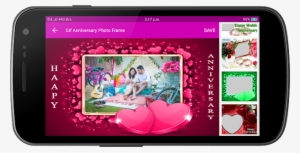 Anniversary Gif Photo Frame 2018 & Gif Photo Maker - Television Set