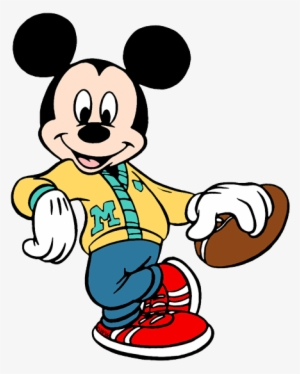 Disney Football Clip Art - Minnie Mouse