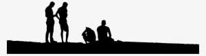 This Free Icons Png Design Of Silhouetted Friends