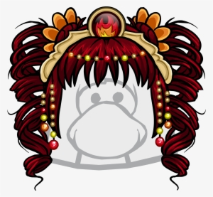 The Fire Flicker Icon - Club Penguin Optic Headset