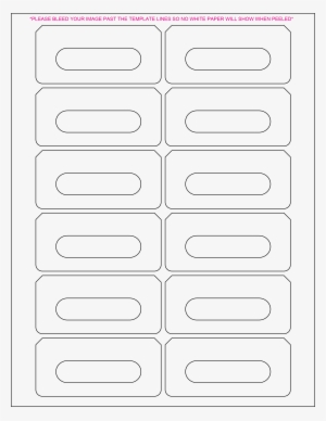 Cassette Paper Label Template - Label