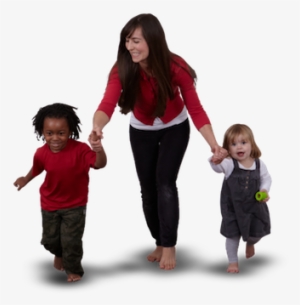 Children Playing Png - Mother Children Png