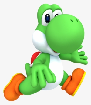Yoshi Clipart Run - Super Crown Nintendo