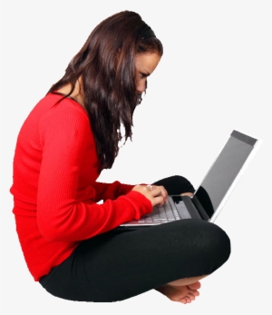 Source - - Sitting On Bed Png