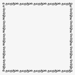 Border Overlays Png - Border Black And White Png