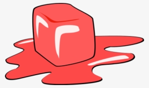 Melting Ice Cube Vector Clip Art - Melting Ice Cube Clip Art