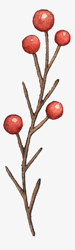 Fruit Watercolor Decoration Illustration - Watercolor Painting