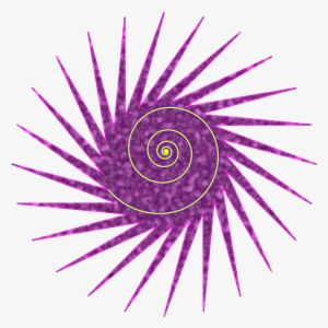 Purple Clipart Spiral - Clip Art