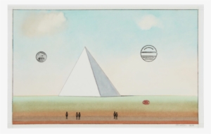 “saul Steinberg Untitled, 1974 Watercolor, Ink, Rubber - Sea