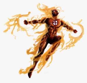 Human - Human Torch Transparent