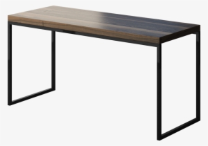 Svg Freeuse Library Industrial Chic Modern Desk - Noir Havana Dining Table