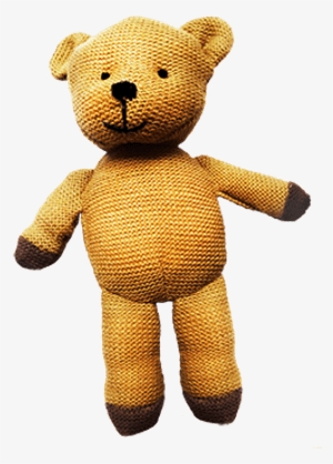 Toy Story Png Stickpng Vintage Knitted Teddy - Teddy Bear Vintage Png