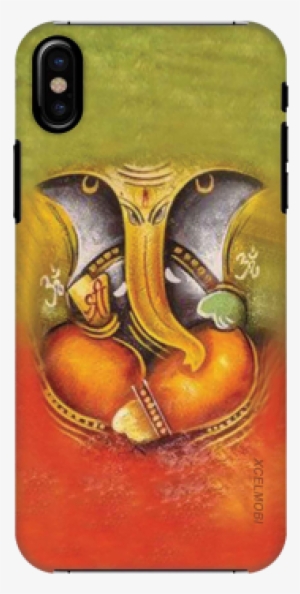 Ganesha Colorful Mix Slim Back Cover For Apple Iphone - Ganesh Painting