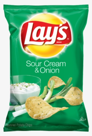 Lays Sour Cream Onion - Frito Lay Lay's Sour Cream & Onion Potato Chips