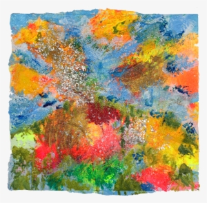 Original Acrylic Painting On Paper