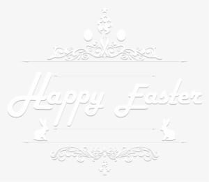 Happy Easter Text Png Clip Art Image - Art